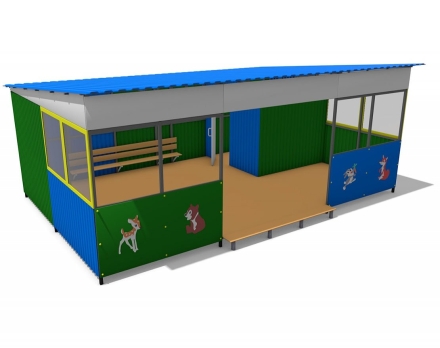 Теневой навес №7 40 м2, фото 1