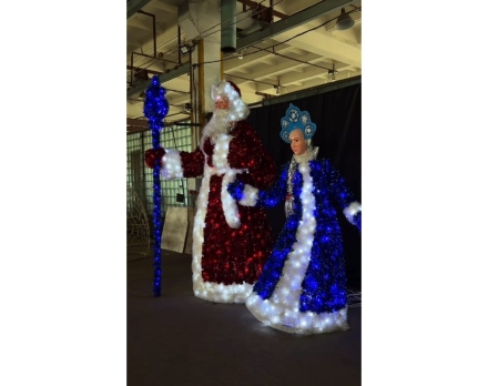 Световая фигура Дед Мороз 2, фото 3
