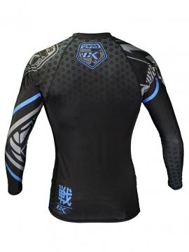 Рашгард Contract Killer Black &amp; Blue Rashguard Long, фото 2