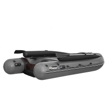 Моторная лодка ПВХ Фрегат 430 Air F (НДНД) с фальшбортом Серый