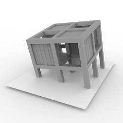 Конструкция для лазания Куб, фото 1 Конструкция для лазания Куб, фото 1