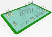 Спортивная площадка K-6 Спортивная площадка K-6