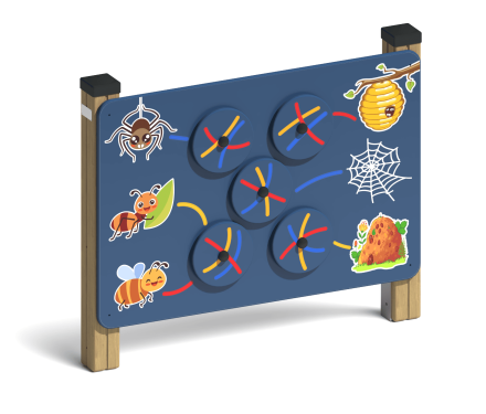 Развивающее оборудование Головоломка ИО-56.2 для детской площадки, фото 1