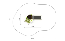 FUN-terra Горка малая «Заколдованный лес» ЗЛ-36, фото 4