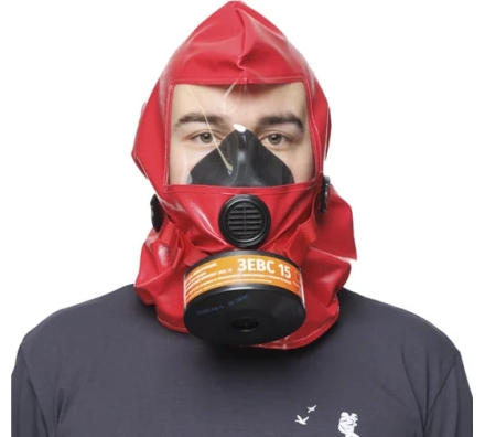 Самоспасатель пожарный фильтрующий ZEVS ЗЕВС 15 103-001-0011, фото 1