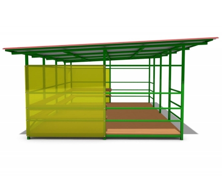 Теневой навес №8 24 м2, фото 3