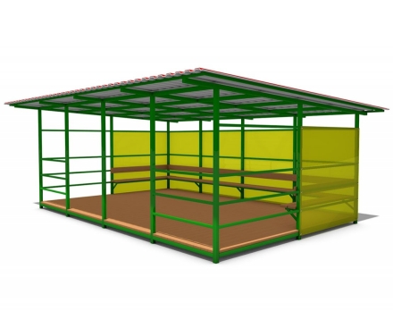 Теневой навес №8 24 м2, фото 1