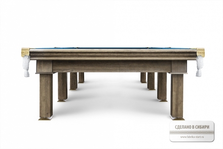 Бильярдный стол - Сибирь 8 Футов, Русская пирамида, Super Stone 40 мм, фото 4