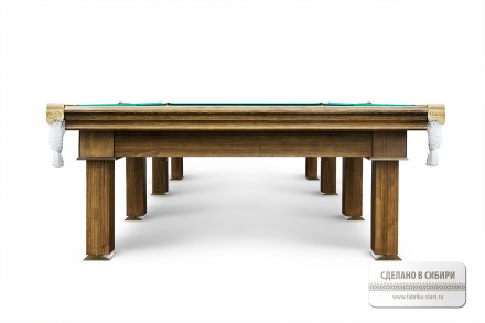 Бильярдный стол - Сибирь 8 Футов, Русская пирамида, Super Stone 40 мм, фото 3
