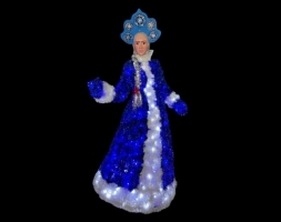 Световая фигура Снегурочка 2, фото 1