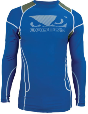 Рашгард Bad Boy Compression Performance Training Imperial Blue, фото 1
